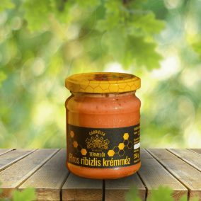 Piros ribizlis ízesítésű krémméz (250g)