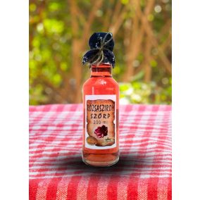 Rózsaszirom - vaníliacukorral (szörp:200/ml)